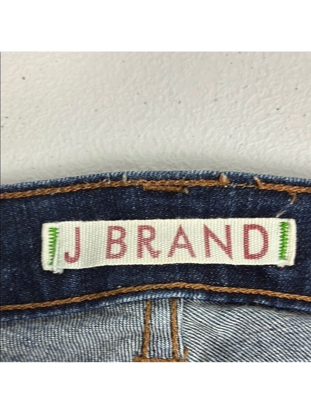 J Brand Saturn Cuffed Denim Shorts Bermuda Knee-Length 5-Pocket Style Jorts 27 - Picture 7 of 9